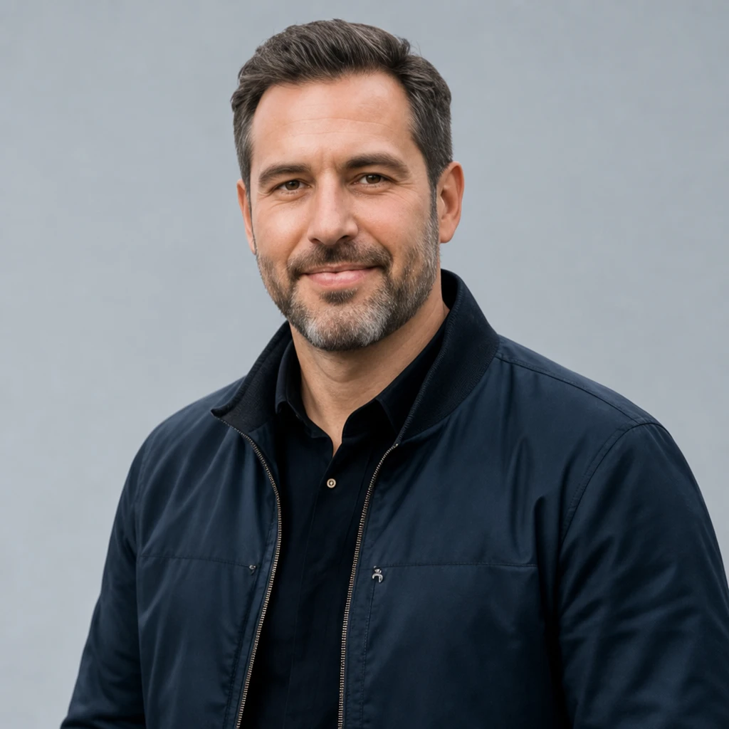 Portret van een tevreden cliënt na een bedrijfsongeval