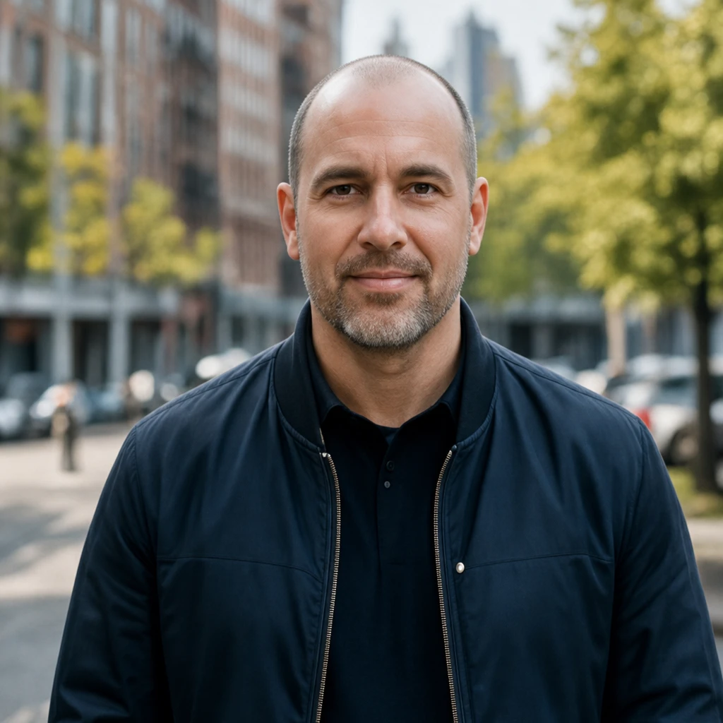 Portret van een tevreden cliënt na een verkeersongeval